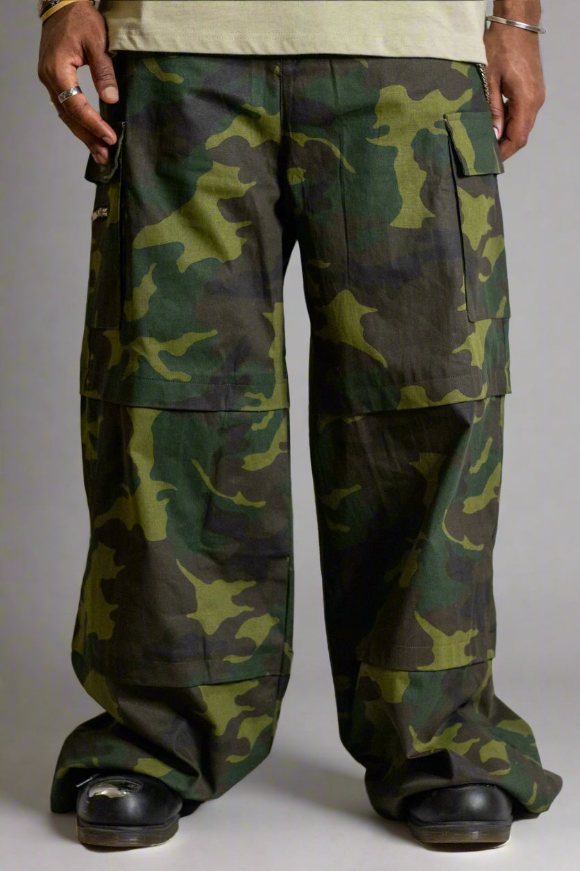 Multi-Pocket Camouflage Cargo Pants