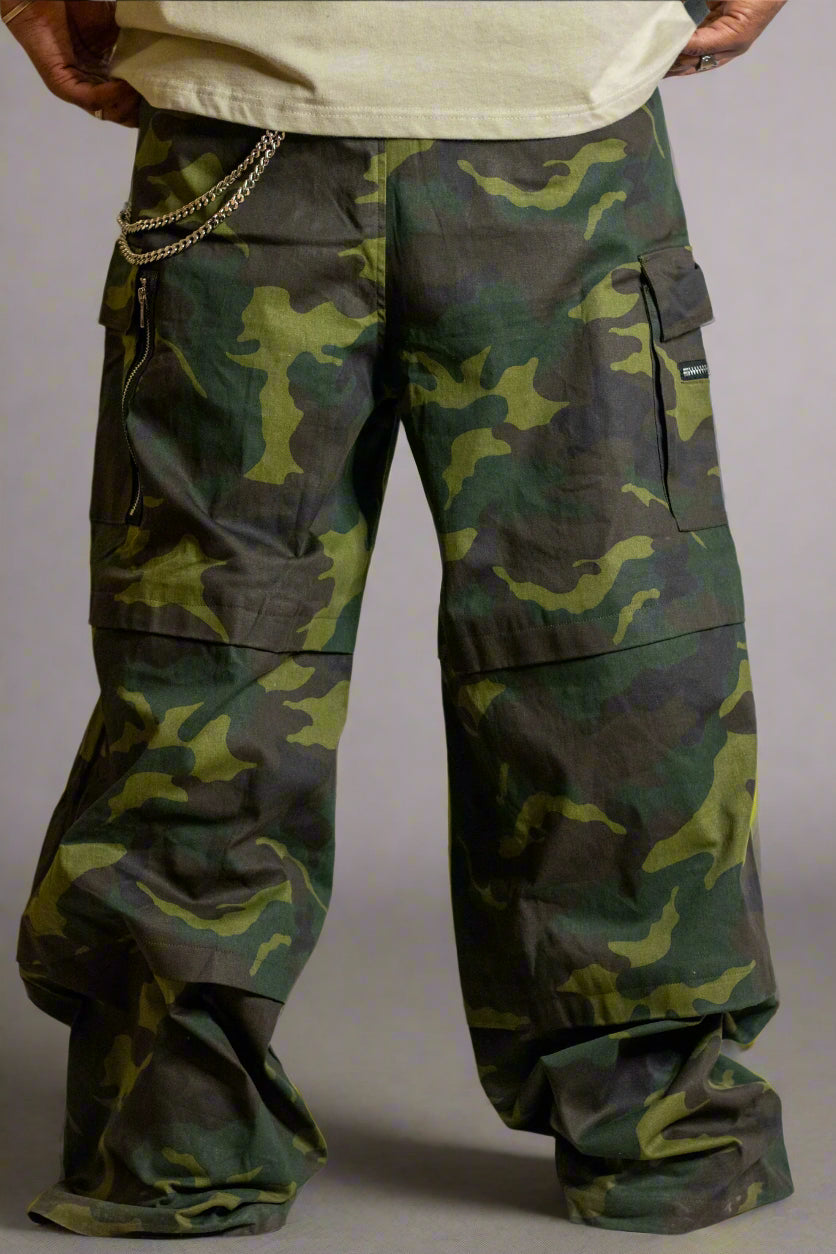 Multi-Pocket Camouflage Cargo Pants