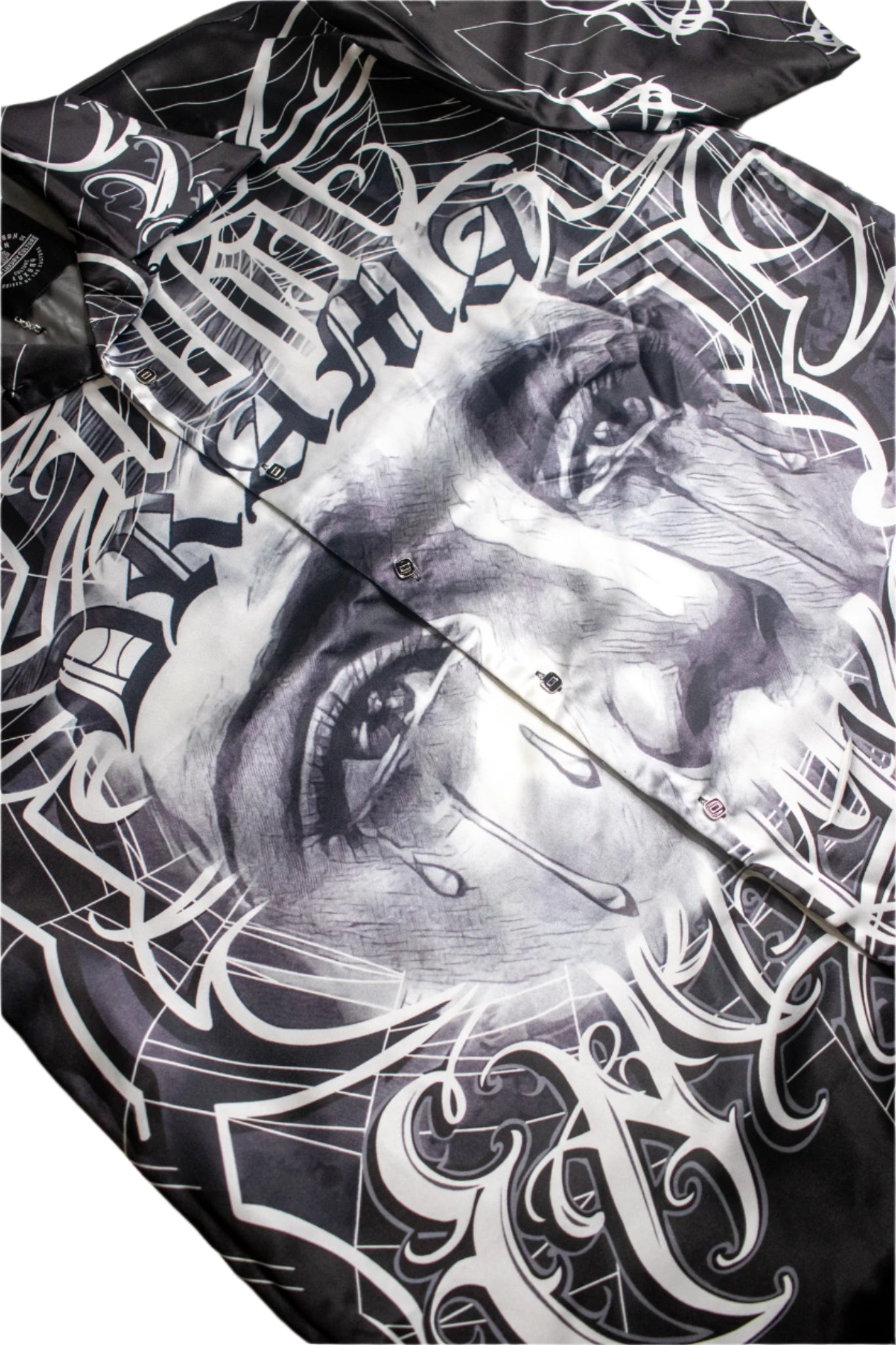 Don't Let Them See You Cry Silk Shirt (PRE-ORDER)