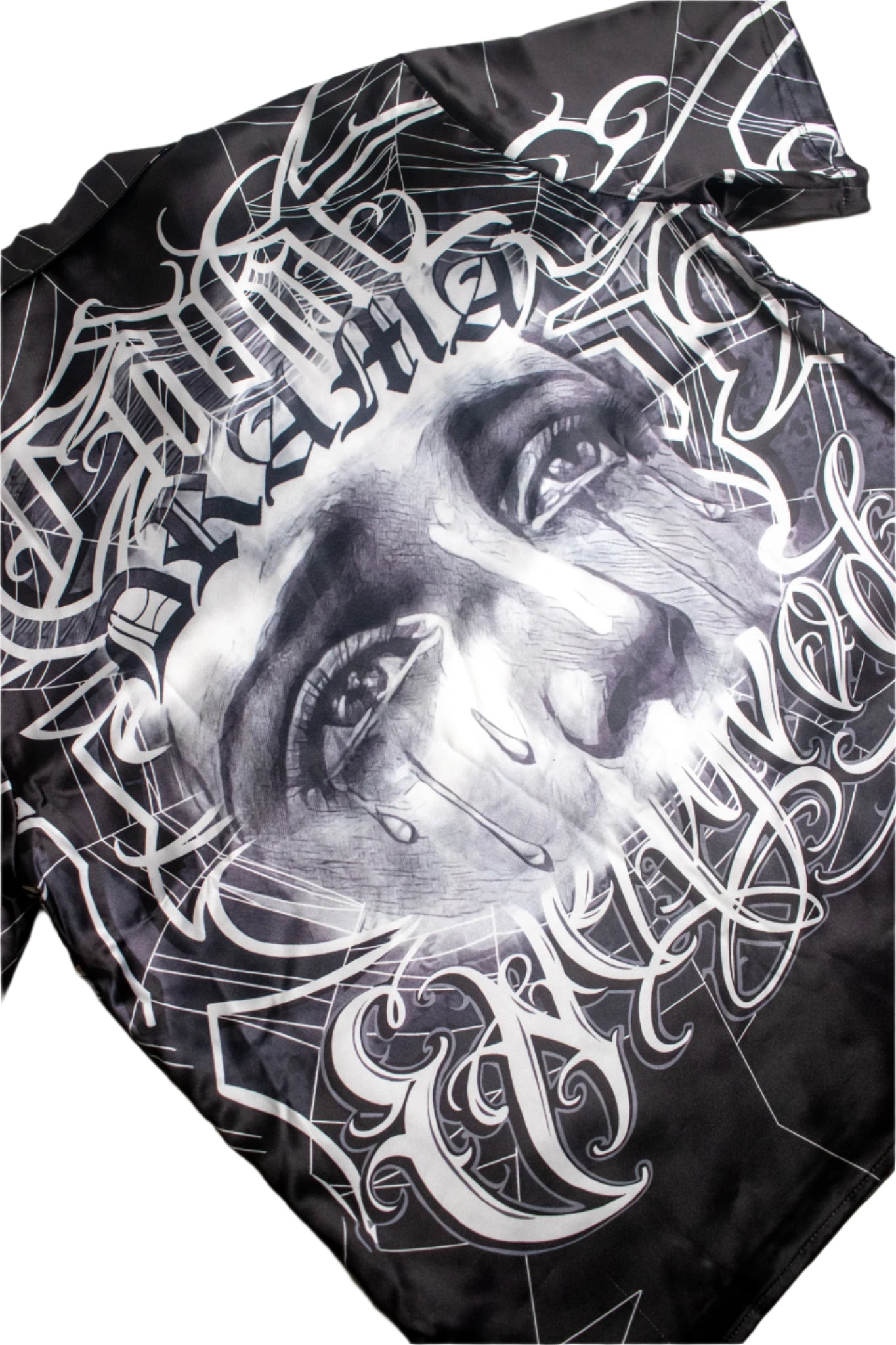 Don't Let Them See You Cry Silk Shirt (PRE-ORDER)