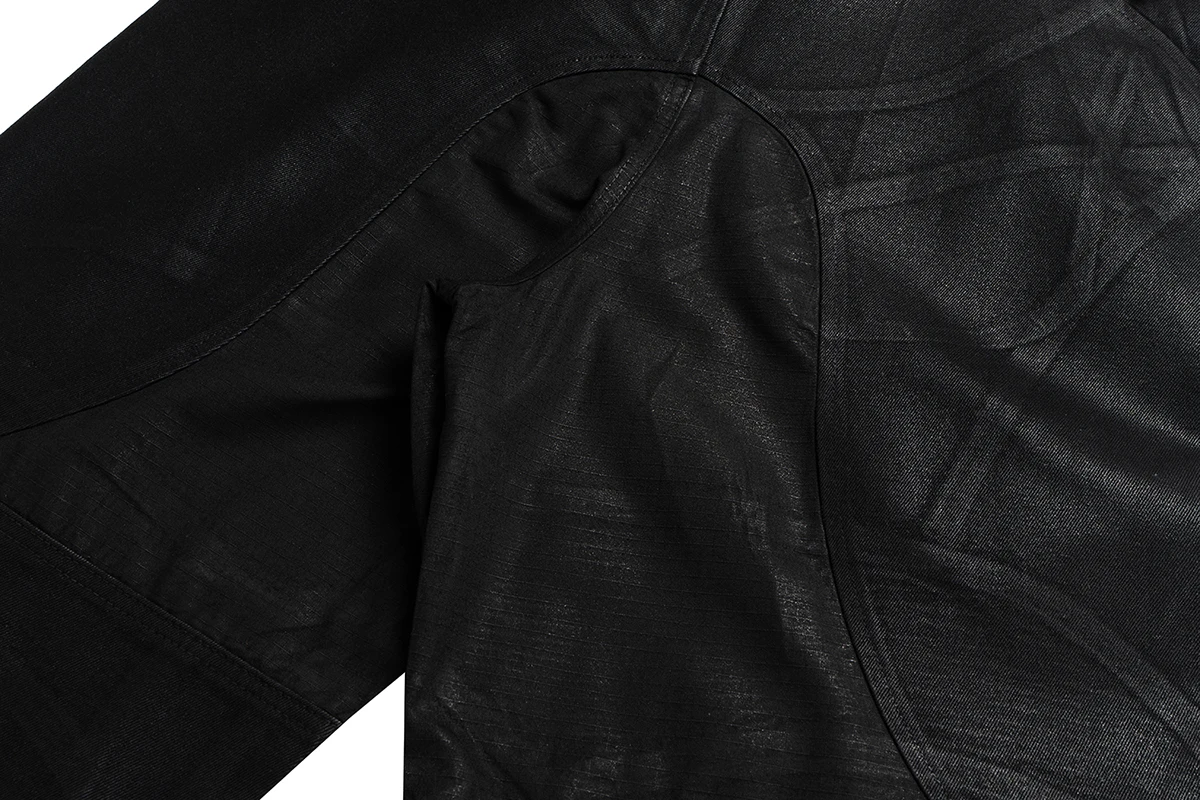 Midnight Wax Wide-Leg Pants