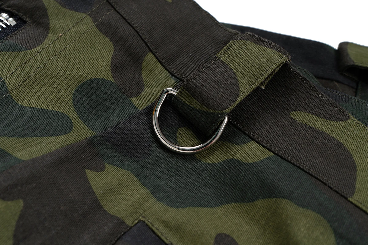 Multi-Pocket Camouflage Cargo Pants