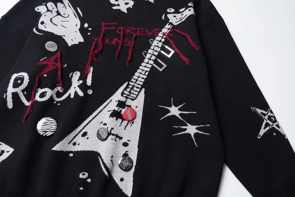 Forever Young Knit Pullover Sweater