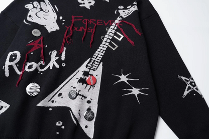 Forever Young Knit Pullover Sweater