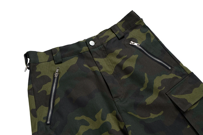 Multi-Pocket Camouflage Cargo Pants