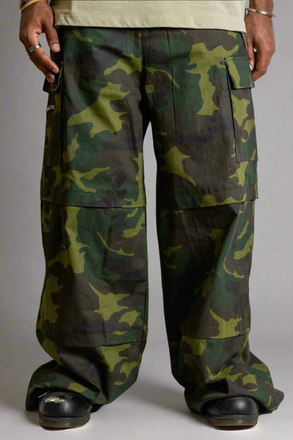 Multi-Pocket Camouflage Cargo Pants