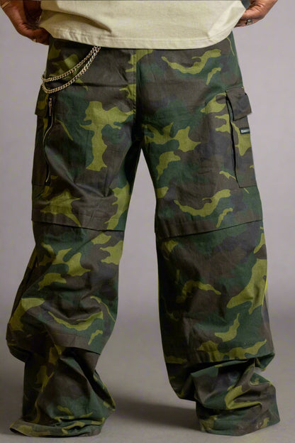 Multi-Pocket Camouflage Cargo Pants