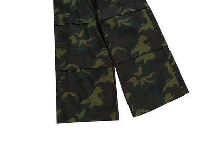 Multi-Pocket Camouflage Cargo Pants